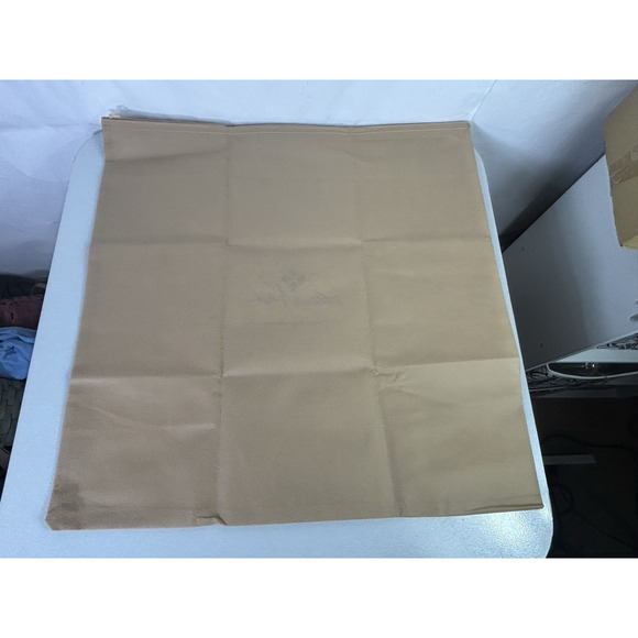 New Patricia Nash Dust Storage Drawstring Bag 23" x 23” - Camel Beige Brown - Picture 3 of 5